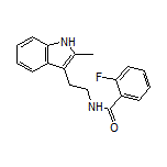 2-Fluoro-N-[2-(2-methyl-3-indolyl)ethyl]benzamide