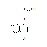 2-[(4-Bromo-1-naphthyl)oxy]acetic Acid