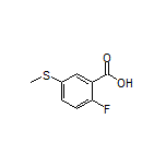 2-Fluoro-5-(methylthio)benzoic Acid