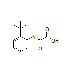 2-[[2-(tert-Butyl)phenyl]amino]-2-oxoacetic Acid