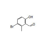 3-Bromo-6-hydroxy-2-methylbenzaldehyde