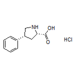 (2S,4R)-4-Phenylpyrrolidine-2-carboxylic Acid Hydrochloride