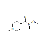 N-Methoxy-N,1-dimethylpiperidine-4-carboxamide