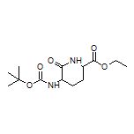 5-(Boc-氨基)-6-氧代哌啶-2-甲酸乙酯