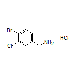 (4-Bromo-3-chlorophenyl)methanamine Hydrochloride