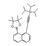 8-[(Triisopropylsilyl)ethynyl]naphthalene-1-boronic Acid Pinacol Ester