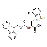 (S)-2-(Fmoc-amino)-3-(4-fluoro-3-indolyl)propanoic Acid