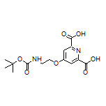 4-[2-(Boc-amino)ethoxy]pyridine-2,6-dicarboxylic Acid