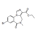 Ethyl 8-Bromo-5-methyl-6-oxo-5,6-dihydro-4H-benzo[f]imidazo[1,5-a][1,4]diazepine-3-carboxylate