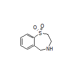 2,3,4,5-Tetrahydrobenzo[f][1,4]thiazepine 1,1-Dioxide