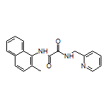 N1-(2-Methyl-1-naphthyl)-N2-(2-pyridylmethyl)oxalamide