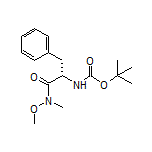 (S)-2-(Boc-amino)-N-methoxy-N-methyl-3-phenylpropanamide