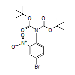 4-Bromo-N,N-di-Boc-2-nitroaniline