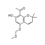 1-[7-Hydroxy-5-(methoxymethoxy)-2,2-dimethyl-2H-chromen-8-yl]ethanone