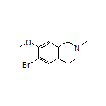 6-Bromo-7-methoxy-2-methyl-1,2,3,4-tetrahydroisoquinoline