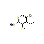 3,5-Dibromo-4-ethylpyridin-2-amine