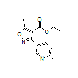 Ethyl 5-Methyl-3-(6-methyl-3-pyridyl)isoxazole-4-carboxylate