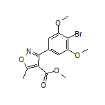 Methyl 3-(4-Bromo-3,5-dimethoxyphenyl)-5-methylisoxazole-4-carboxylate