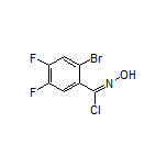 2-Bromo-4,5-difluoro-N-hydroxybenzimidoyl Chloride