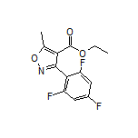 Ethyl 5-Methyl-3-(2,4,6-trifluorophenyl)isoxazole-4-carboxylate