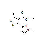 Ethyl 5-Methyl-3-(1-methyl-3-pyrazolyl)isoxazole-4-carboxylate