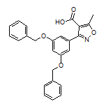 3-[3,5-Bis(benzyloxy)phenyl]-5-methylisoxazole-4-carboxylic Acid