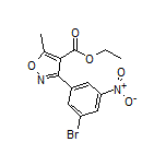 Ethyl 3-(3-Bromo-5-nitrophenyl)-5-methylisoxazole-4-carboxylate