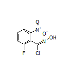 2-Fluoro-N-hydroxy-6-nitrobenzimidoyl Chloride