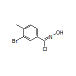 3-Bromo-N-hydroxy-4-methylbenzimidoyl Chloride