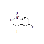 4-Fluoro-2-(1-iodoethyl)-1-nitrobenzene