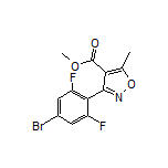 Methyl 3-(4-Bromo-2,6-difluorophenyl)-5-methylisoxazole-4-carboxylate