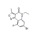 Ethyl 3-(4-Bromo-2,6-difluorophenyl)-5-methylisoxazole-4-carboxylate