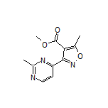 Methyl 5-Methyl-3-(2-methyl-4-pyrimidinyl)isoxazole-4-carboxylate