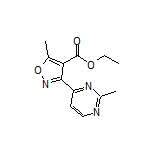 Ethyl 5-Methyl-3-(2-methyl-4-pyrimidinyl)isoxazole-4-carboxylate