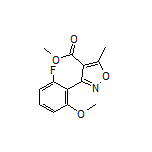 Methyl 3-(2-Fluoro-6-methoxyphenyl)-5-methylisoxazole-4-carboxylate