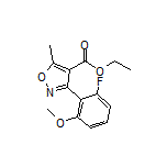 Ethyl 3-(2-Fluoro-6-methoxyphenyl)-5-methylisoxazole-4-carboxylate