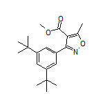 Methyl 3-(3,5-Di-tert-butylphenyl)-5-methylisoxazole-4-carboxylate