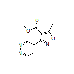 Methyl 5-Methyl-3-(4-pyridazinyl)isoxazole-4-carboxylate