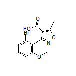 3-(2-Bromo-6-methoxyphenyl)-5-methylisoxazole-4-carboxylic Acid