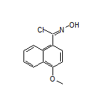 N-Hydroxy-4-methoxy-1-naphthimidoyl Chloride