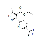 Ethyl 5-Methyl-3-[5-(trifluoromethyl)-2-pyridyl]isoxazole-4-carboxylate