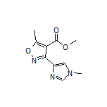 Methyl 5-Methyl-3-(1-methyl-4-imidazolyl)isoxazole-4-carboxylate