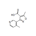 5-Methyl-3-(4-methyl-3-pyridyl)isoxazole-4-carboxylic Acid