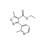 Ethyl 5-Methyl-3-(2-methyl-3-pyridyl)isoxazole-4-carboxylate