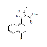 Methyl 3-(4-Fluoro-1-naphthyl)-5-methylisoxazole-4-carboxylate