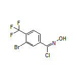 3-Bromo-N-hydroxy-4-(trifluoromethyl)benzimidoyl Chloride