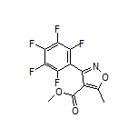 Methyl 5-Methyl-3-(perfluorophenyl)isoxazole-4-carboxylate