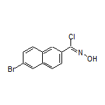 6-Bromo-N-hydroxy-2-naphthimidoyl Chloride