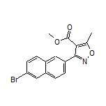 Methyl 3-(6-Bromo-2-naphthyl)-5-methylisoxazole-4-carboxylate