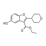 Ethyl 5-Hydroxy-2-(tetrahydro-2H-pyran-4-yl)benzofuran-3-carboxylate